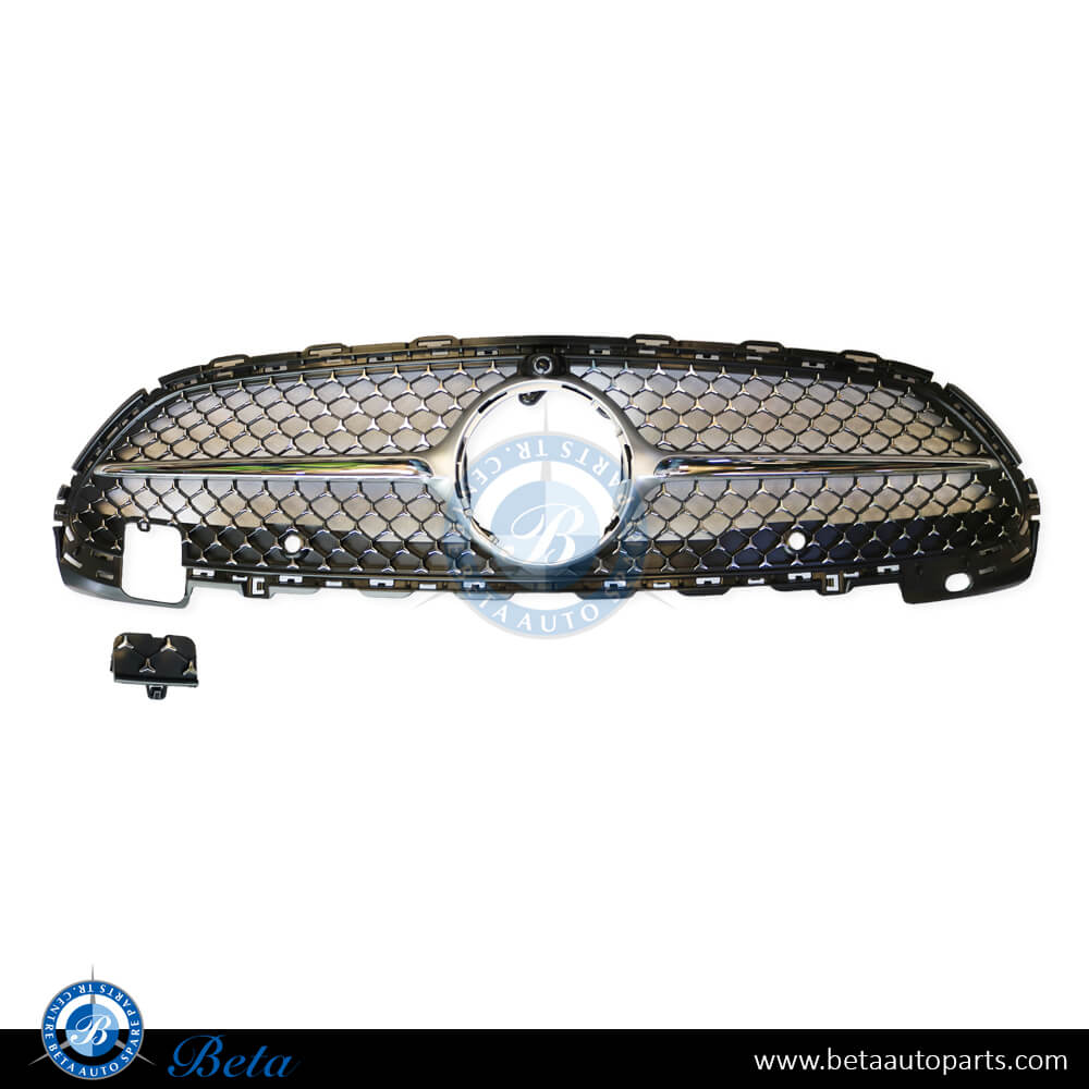Grille AMG Diamond look with Camera hole for Mercedes C-Class W206 2022-Up models, Part Number 2068805105 Grille AMG Diamond look with Camera hole for Mercedes C-Class W206 2022-Up models, Part Number 2068805105